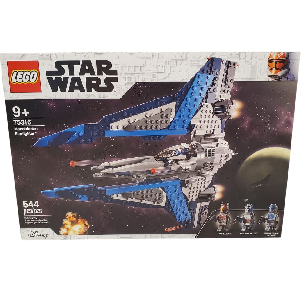 Lego 75316 Mandalorian Starfighter Star Wars NEW SEALED Retired Gar Saxon Fig